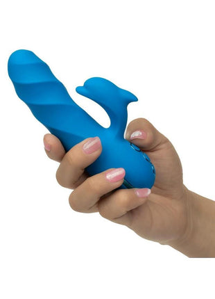 California Dreaming Summer Lovin' Frisco Fantasy Rechargeable Silicone Dual Stimulating Vibrator