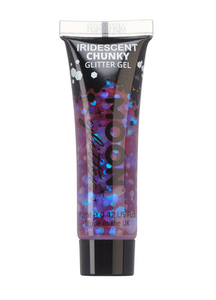 Iridescent Chunky Face & Body Glitter Gel