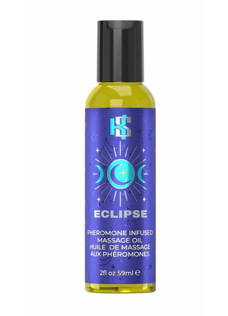 Celestial Collection Pheromone Massage Oil 2oz - Eclipse