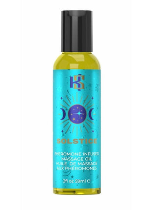 Celestial Collection Pheromone Massage Oil 2oz - Solstice