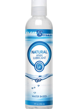 Cleanstream Natural Water Based Anal Lubricant - 8oz
