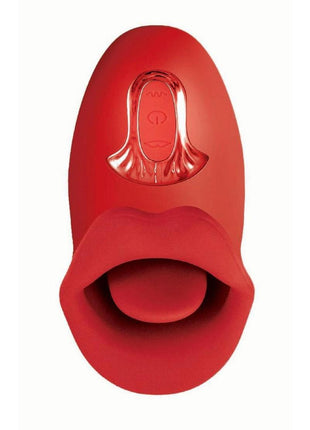 Clit-Tastic Tongue Licking Lover Rechargeable Silicone Stimulator