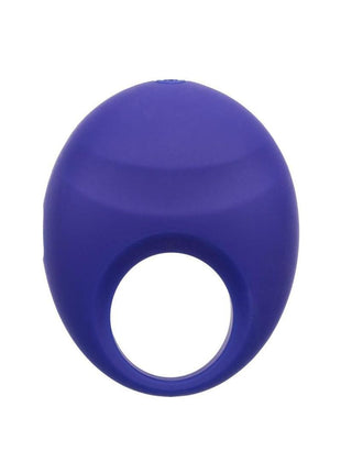 Closer Intimate Rechargeable Ring Embrace Silicone Cock Ring - Purple