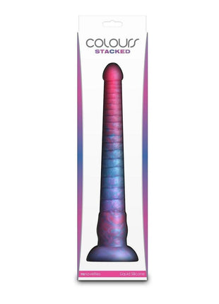 Colours Stacked Silicone Dildo