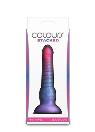 Colours Stacked Silicone Dildo