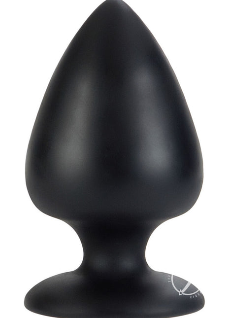 Colt Big Boy Silicone Butt Plug - Black - Large