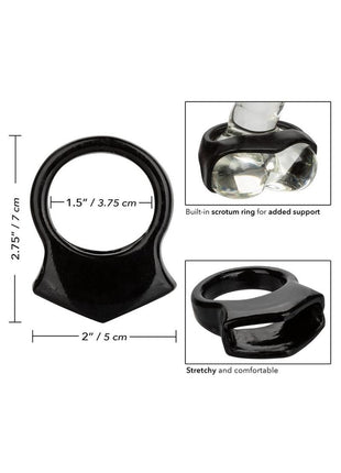 Colt Snug Grip Dual Support Cock Ring Scrotum Support
