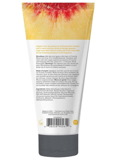 Coochy Shave Cream Peachy Keen - .5oz