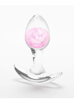 Cosmic Glams Silicone Anal Plug - Pink - Small