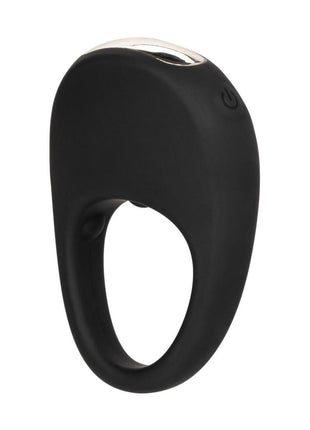 Couples's Enhancers Silicone Rechargeable Pleasure Ring - Black