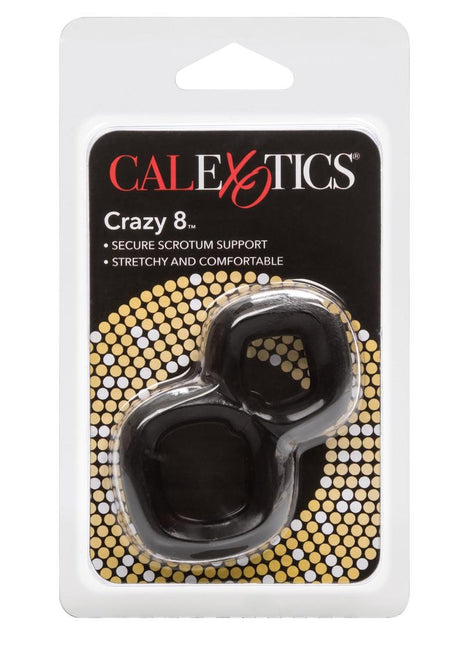 Crazy 8 Cock Ring - Black