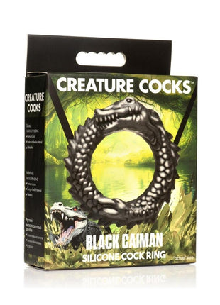 Creature Cocks Black Caiman C-Ring