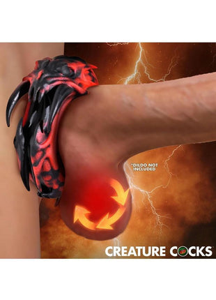 Creature Cock Hell Fang Silicone Cock Ring