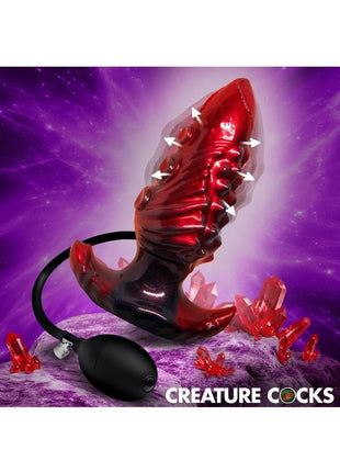Creature Cocks Asstopus Inflatable Silicone Anal Plug