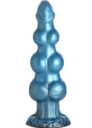 Creature Cocks Auren Wolf King Silicone Dildo - Blue