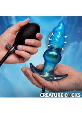 Creature Cocks Blizzard Inflatable Silicone Anal Plug