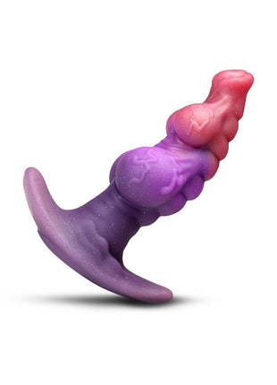 Creature Cocks Dragon Master Silicone Butt Plug - Multicolor