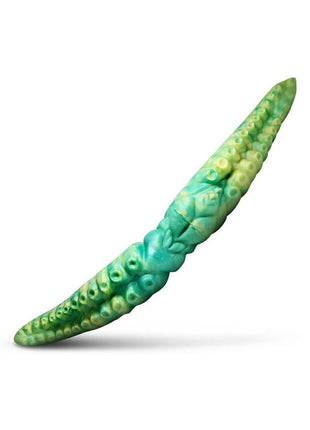 Creature Cocks Dual Kraken Silicone Double Dildo - Green/Yellow