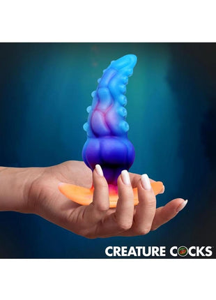 Creature Cocks Glowtopus Glow In The Dark Silicone Anal Plug