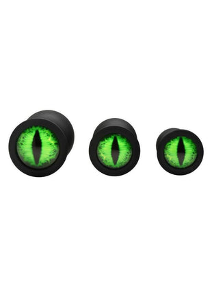 Creature Cocks Green Eye Silicone Butt Plug