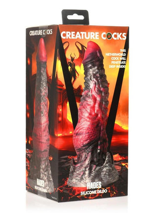 Creature Cocks Hades Silicone Dildo - Multicolor - Large