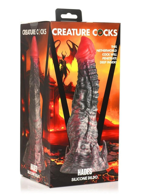 Creature Cocks Hades Silicone Dildo - Multicolor - Medium