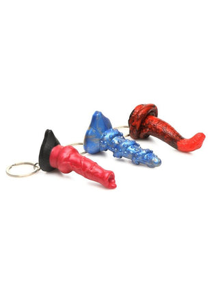 Creature Cocks King Cobra, Hell-Hound and Lord Kraken Keychain Set (3 Piece) - Assorted