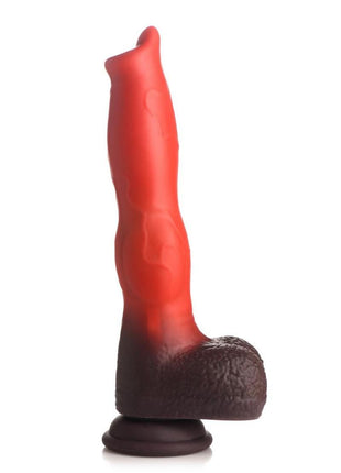 Creature Cocks Ramming Hound Thrusting and Vibrating Rechargeable Silicone Dildo