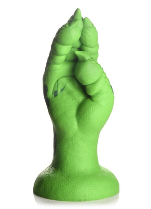 Creature Cocks Raptor Claw Fisting Silicone Dildo - Green
