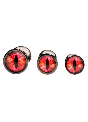 Creature Cocks Red Eye Metal Butt Plug