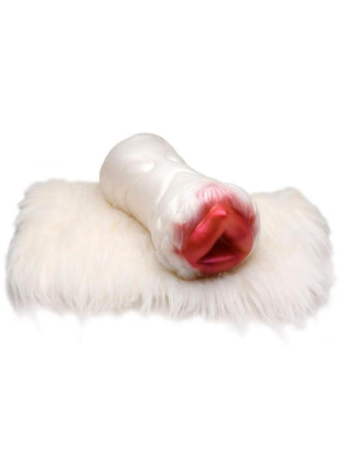 Creature Cocks Snow She-Wolf Pussy Silicone Stroker - White