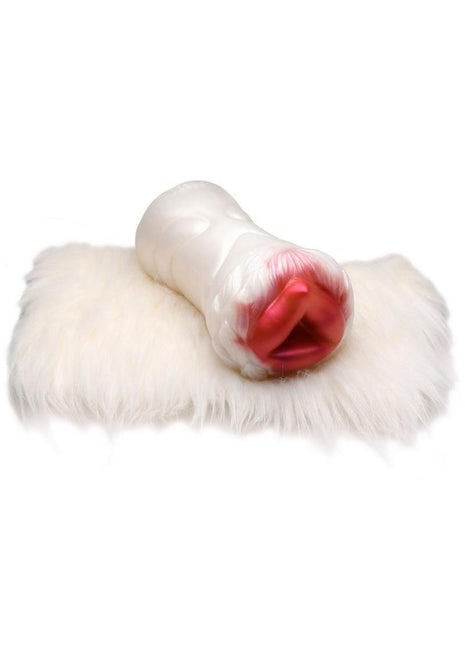 Creature Cocks Snow She-Wolf Pussy Silicone Stroker - White