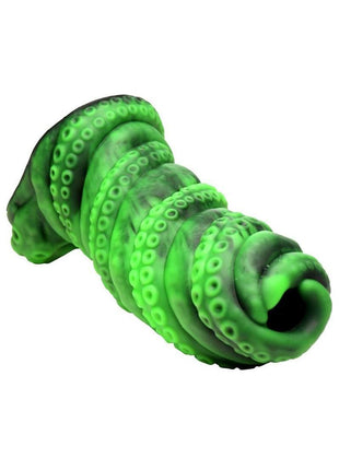 Creature Cocks Tenta Girth Silicone Penis Enhancer - Black/Green