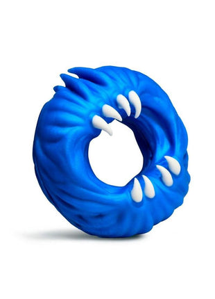 Creature Cocks Venom Loop Silicone Cock Ring - Blue/White