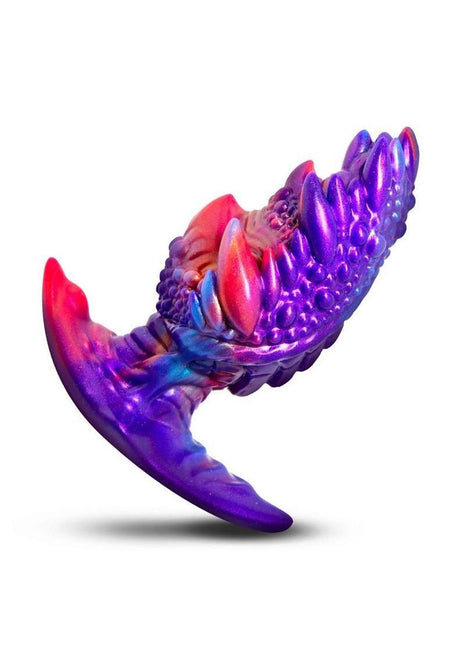 Creature Cocks Volkron Silicone Butt Plug - Multicolor