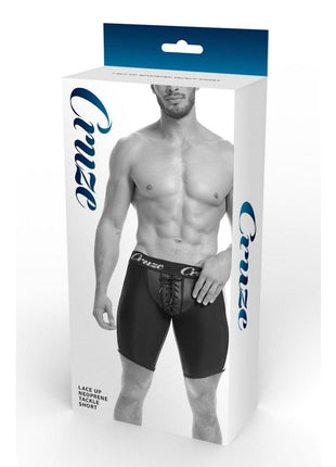 Cruze Kick-Off Lace Up Short - Black - Large/XLarge