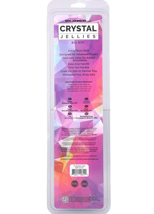 Crystal Jellies Big Boy Dildo
