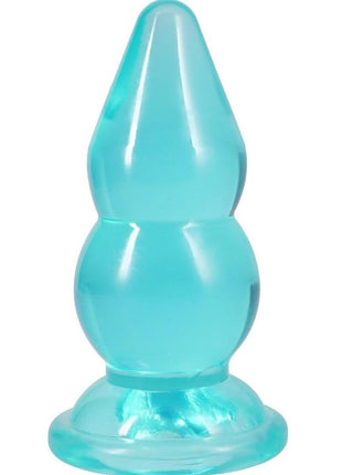 Crystal Jellies Double Pop Plug - Teal - 6in