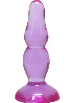 Crystal Jellies Novice Pop Plug - Purple - 4in