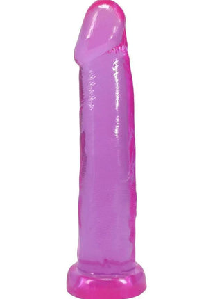 Crystal Jellies Realistic Cock - Purple - 9in