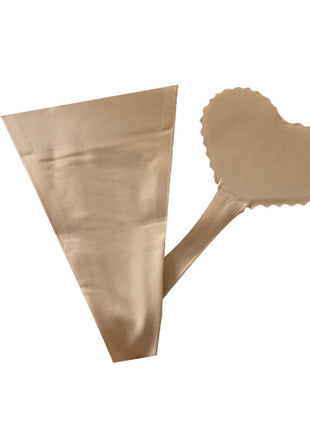 Nude Heart Invisible Knix Pastie Set