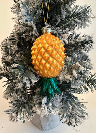 Upside Down Pineapple Ornament