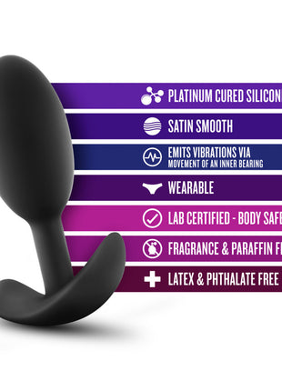 Anal Adventures Slim Vibra Plug