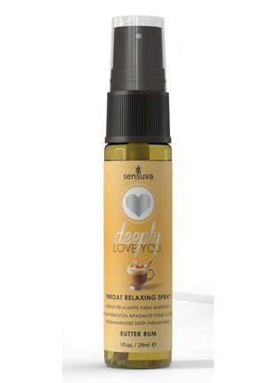 Deeply Love You Throat Relaxing Spray Butter Rum - 1oz