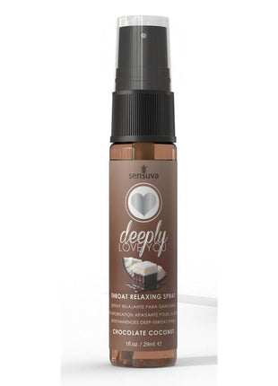 Deeply Love You Throat Relaxing Spray Chocolate Coconut - 1oz
