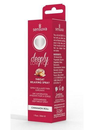 Deeply Love You Throat Relaxing Spray Cinnamon Roll - 1oz