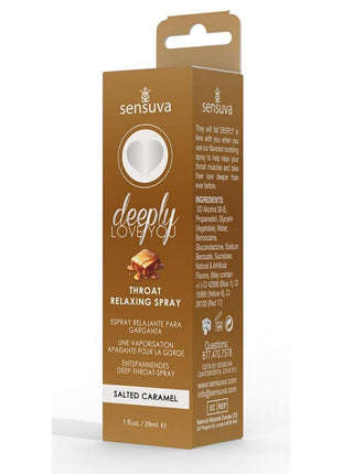 Deeply Love You Throat Relaxing Spray Salt Caramel - 1oz