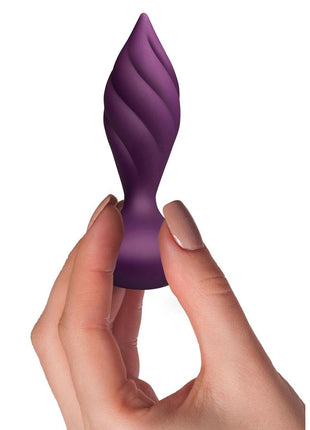 Desire Rechargeable Silicone Anal Plug with Remote Control