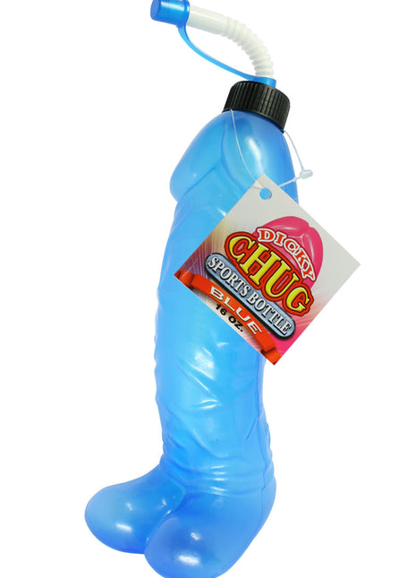 Dicky Chug Sports Bottle - Blue - 16 Ounce