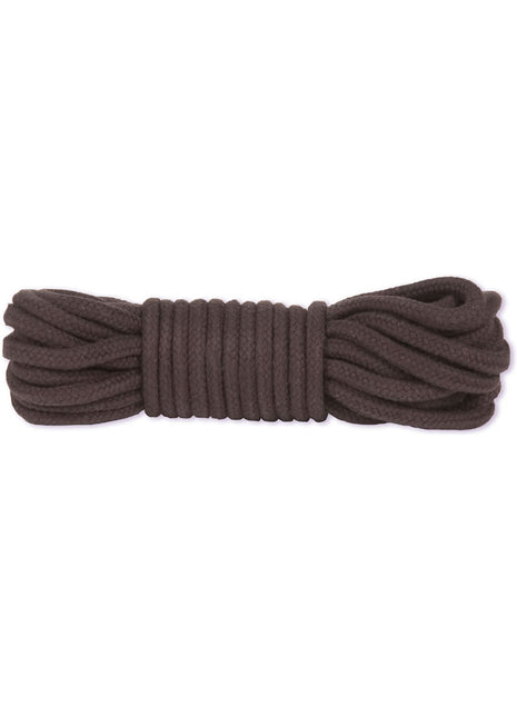 Doc Johnson Japanese Style Bondage Rope - Black - 32 Feet